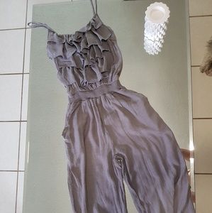 Ruffle jumsuit